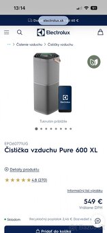 Electrolux smart čistička vzduchu 600XL - 7