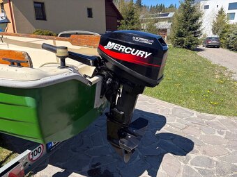 Motorovy čln s vozikom a sonarom - 7