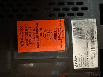 Cybex solution m fix sl 16-36 kg - 7