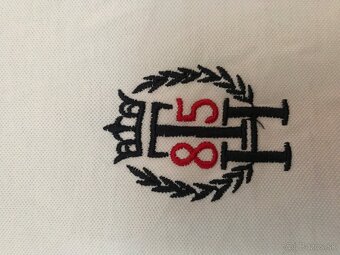 TOMMY HILFIGER originál white pánske polotricko L/XL - 7