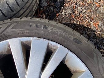 123. sada letní alu kola 215/50 r17 5x114,3 MAZDA - 7