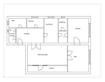 REZERVOVANÉ:4i byt+2 logg.;110 m2; Lučivná -V.TATRY, 160.000 - 7