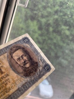 Bankovky Slov.štát 10Ks Neperforované jednočíselné série - 7