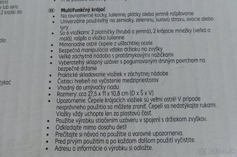 Multifunkčný krájač - 7