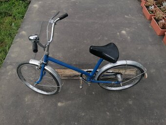 Predám starý detský bicykel Favorit - 7
