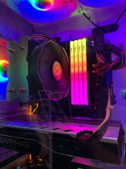 herný PC 32gb ram,i5,8gb grafika s RGB podsvietením - 7