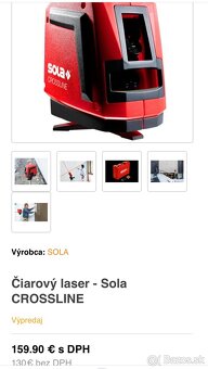 Čiarový laser - Sola CROSSLINE - 7