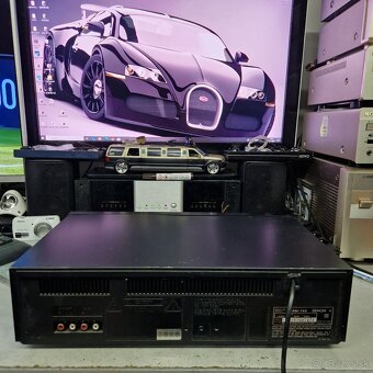 DENON DRM-740...kazetový deck , 3 hlavy , 3 motory .... - 7