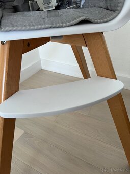 Detská stolička Kinderkraft Tixi šedá 2 v 1 - 7