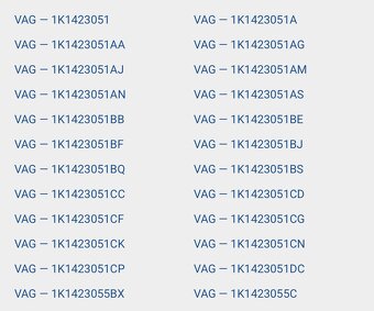 Servo riadenie 1K1423105C - 7