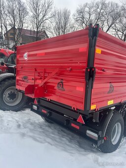 Vlečka príves za traktor 8t - 7