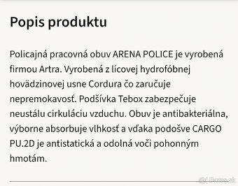 pracovne topanky ARTRA 45 - 7