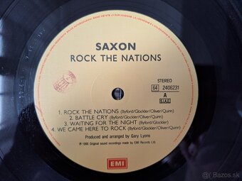Lp SAXON - Rock The Nations - 7