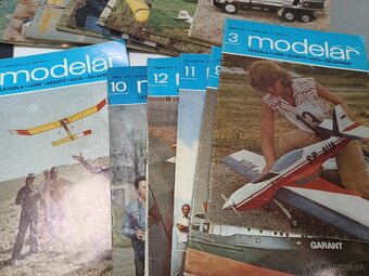 časopis Modelár 1979-1991, 58 čísiel - 7