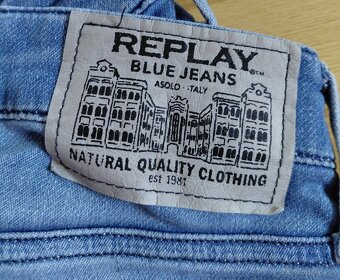 Replay bledomodré streč - 7