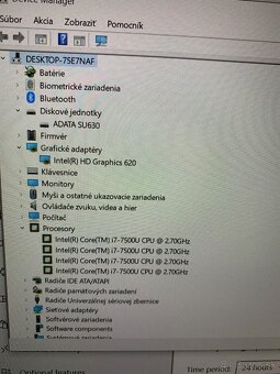 Notebook HP i7-7500U,8GBDDR4,HD620,240GBSSD - 7