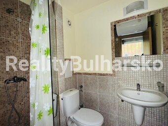 1+kk s menší terasou v rekreačním komplexu 250m od pláže,BUL - 7