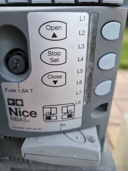 NICE Motor na posuvnú bránu - 7
