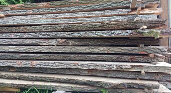 Dubove forsne pílené na 55mm hrúbky, dlžka 4metre - 7