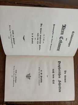 Nemecké knihy "vysvetlivky k starému zákonu" - 7