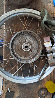 Koleso rafik MZ 250 - 7