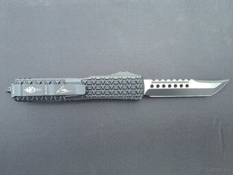 Microtech Ultratech Hellhound Tri Grip Black Hardware - 7