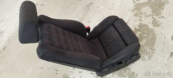 Bmw e34 M5 sedan Alcantara Hurricane sedacky - 7