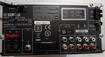 Yamaha RDX-E700 rádio-zosilňovač-CD/DVD prehrávač MP3 - 7