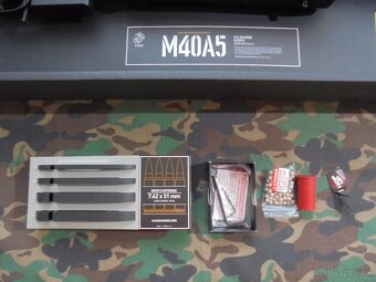 Tokyo Marui M40A5 sniper rifle. - 7