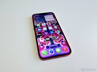 Apple IPHONE 13 128GB RED PRODUCT ,ZDRAVIE BATERKY 100% - 7