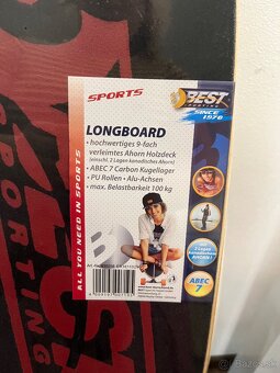 NOVÝ longboard, ešte v obale - 7