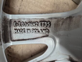 5x112 r16 ET35 x 7J elektróny ŠKODA, VW, SEAT - 7