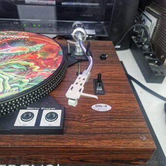 JVC GL-500 CD4...4 kanálový gramofon , DC servo , prenoska A - 7