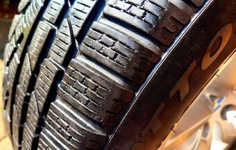 Alu R17 5x120 orig. BMW X3+X4 + zimné 225/60R17 - 7