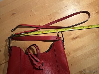 Damska kabelka kozena cervena - 7