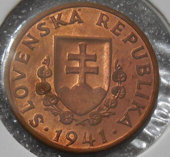 Mince : Sada Slovenský štát Špičkový stav 1939-1945 - 7