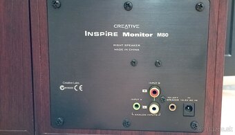 CREATIVE INSPIRE monitor m80 .... aktivne reprosustavy .... - 7