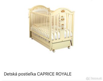 Taliansky Detsky nabytok CAPRICE ROYALE (Znacka pali) - 7