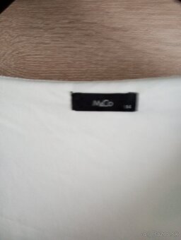 Spoločenské šaty biele s kvetmi L/xl - 7