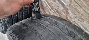 Predám orginal VW elektrony 5x100 r16 et46 J7, 215/45 letné - 7