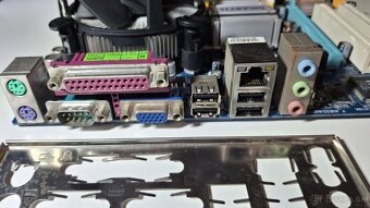 MB+cpu+RAM socket 775 - 7
