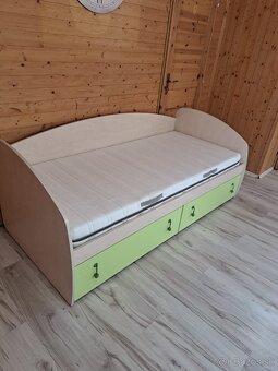 Posteľ 90x200cm +skriňa 210x80cm - 7
