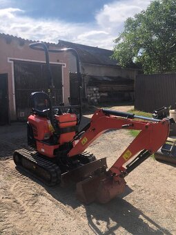 KUBOTA U10 bagr bez přesahu zádě - 7