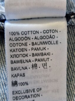 Pánská džíska Levi's Trucker velikost L (52) 1101 - 7