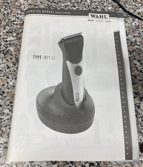 Predám Moser /Wahl/ ChromeStyle Pro biely - 7