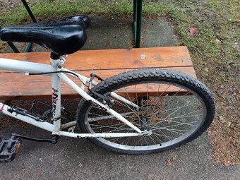 Horský odpruženy bycikel do výšky 175 cm - 7