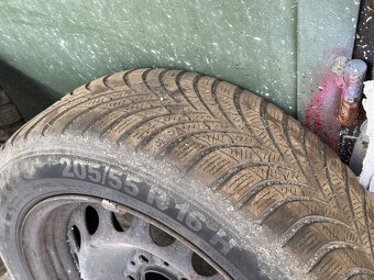 5x120 r16 205/55 zimné pneu - 7