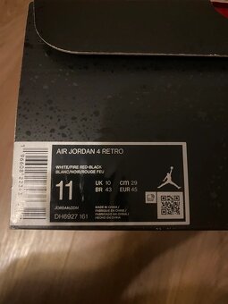 Jordan 4 Red Cement - 7