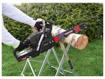 Benzínová reťazová píla s elektrickým štartovaním - 7