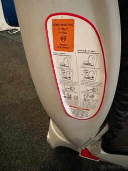 Predám kvalitnú autosedacku mama kiddies - 7